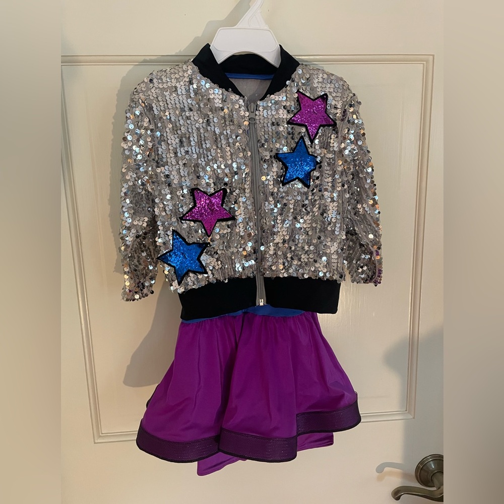 Weissman Sparkling Star Sequin Dance Costume